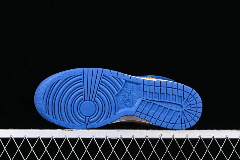 All categories Nk SB Dunk series Nk SB Dunk Low low-top sneakers Nk Dunk SB Low blue and yellow color matching SB smashed backboard fashion casual sneakers DD1391-402